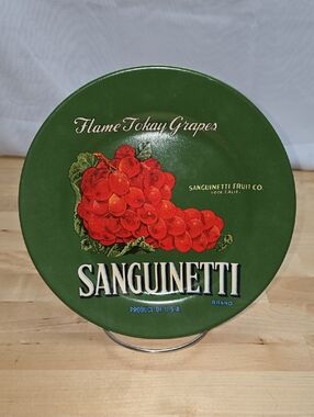 Oneida Vintage Label Collection Plate Size 8” Sanguinetti